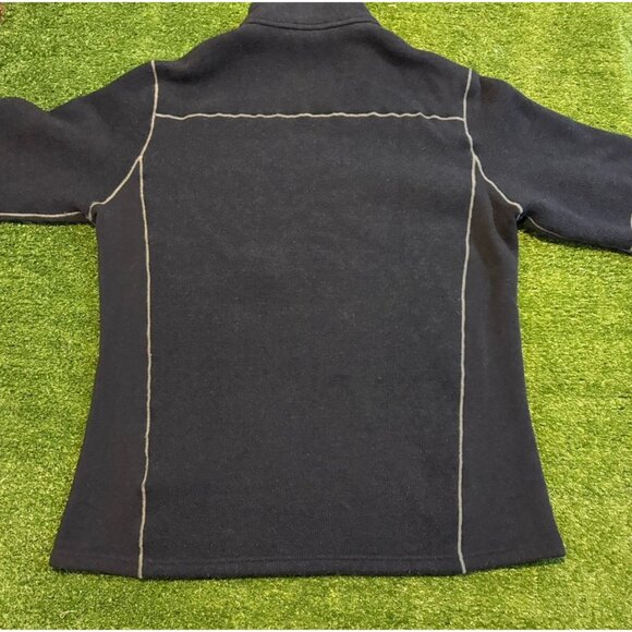 kuhl 1/4 zip mens medium blue interceptr breathable lighweight pockets hiking 29 - Picture 6 of 11